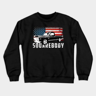 Chevrolet C10 K5 SquareBody 73-87 Chevy Truck Classic American C-10 Square Body Pickup Truck Crewneck Sweatshirt